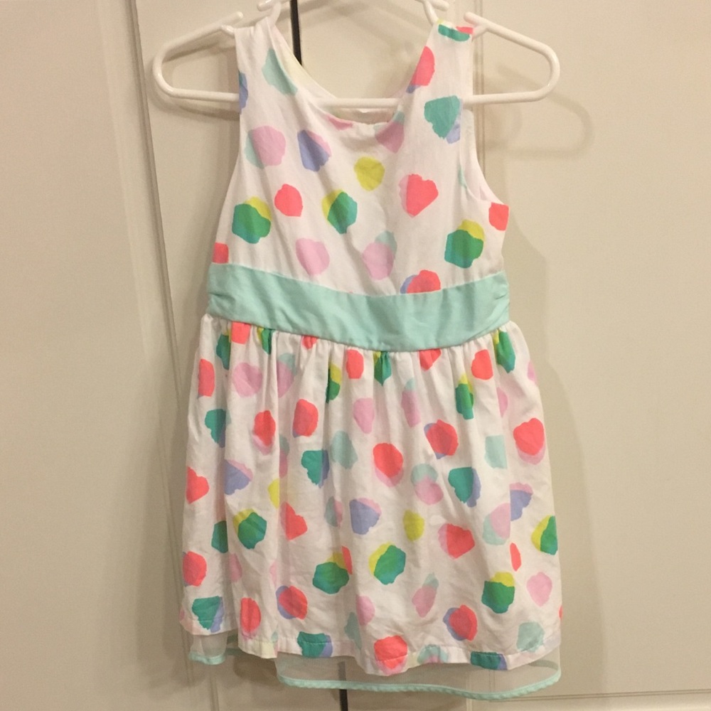 Multi Color Toddler Summer Dress